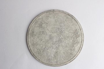 Kalonji　銀彩丸平皿　大の画像