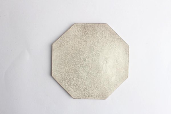 Kalonji　銀彩八角平皿　大の画像