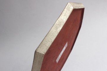 Kalonji　銀彩八角平皿　大画像