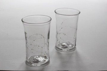早崎志保　てんてん星のビーカーグラスlong　（クリア）画像