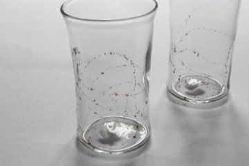 早崎志保　てんてん星のビーカーグラスlong　（クリア）画像