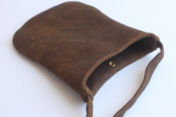 R.BROWN　LABO　サコッシュバッグ　S/ブラウン画像