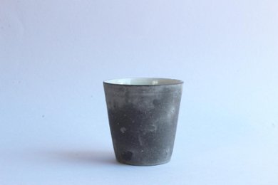 大森健司　黒土カップ（中白）の画像