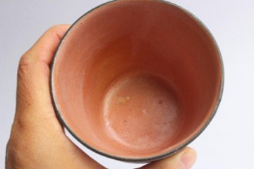 大森健司　黒土カップ（中ピンク）画像