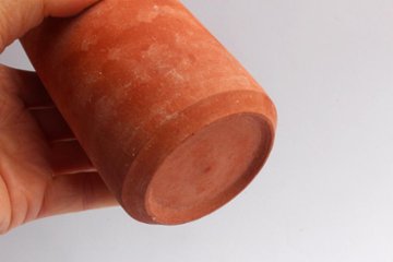 大森健司　赤土花器画像