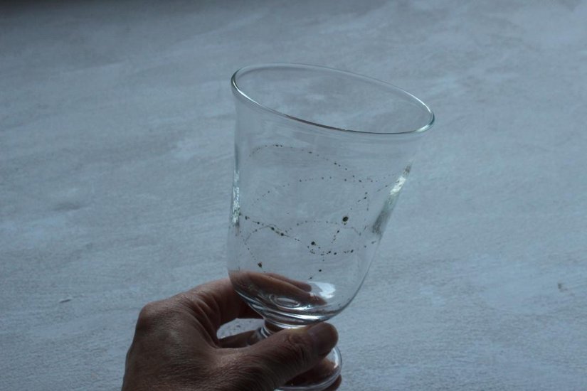 早崎志保　てんてん星のジュースグラス（クリア）画像