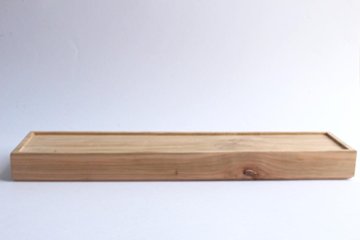 徒爾　茶盤　サクラ　無塗装の画像