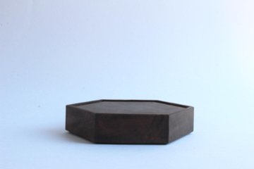 徒爾　茶盤　サクラ鉄媒染の画像