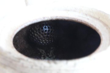 鈴木　進　粉引線紋急須画像