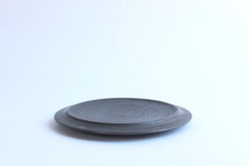 鈴木進　金彩釉リム５寸皿の画像