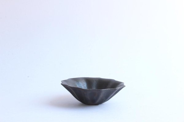 鈴木　進　金彩釉多角小鉢の画像