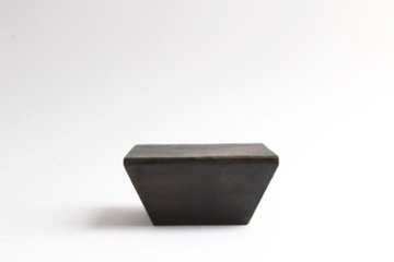 徒爾　茶盤小　サクラ/黒漆（国産/松煙）の画像