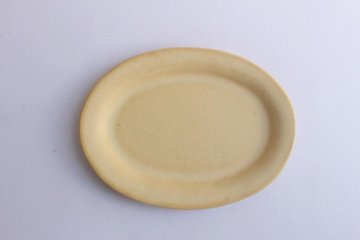 大森由貴奈　オーバルプレート　溶白の画像