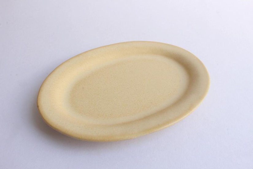 大森由貴奈　オーバルプレート　溶白画像