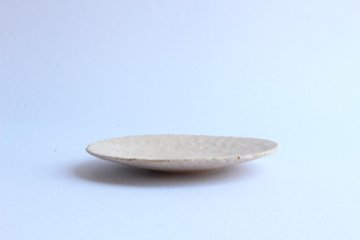 高田かえ　白土平皿画像