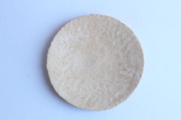 高田かえ　白土平皿画像