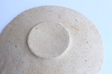 高田かえ　白土平皿画像