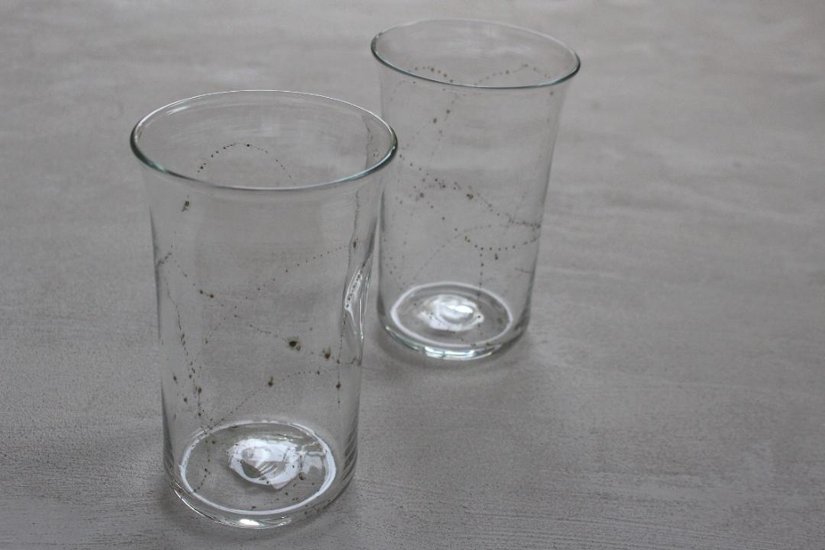 早崎志保　てんてん星のカフェグラス画像