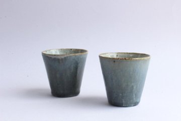 伊藤　豊　カップ　青画像