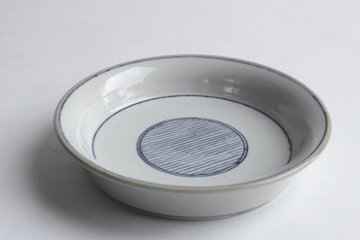 鈴木美佳子　１４ｃｍ小皿　線刻の画像