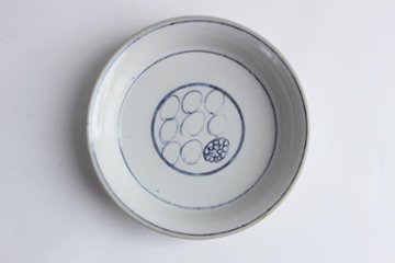 鈴木美佳子　１４ｃｍ小皿　丸々画像