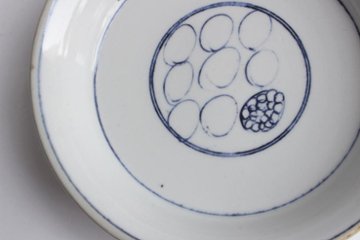 鈴木美佳子　１４ｃｍ小皿　丸々画像