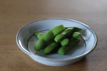 鈴木美佳子　１２ｃｍ小皿　矢羽根画像