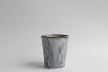 鈴木美佳子　ほそほそコップ　線刻の画像