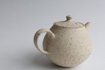 畑中　篤　荒化粧急須　小画像