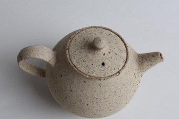 畑中　篤　荒化粧急須　小画像