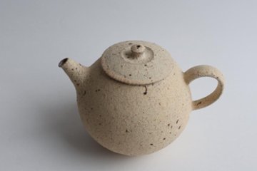 畑中　篤　荒化粧急須　小画像