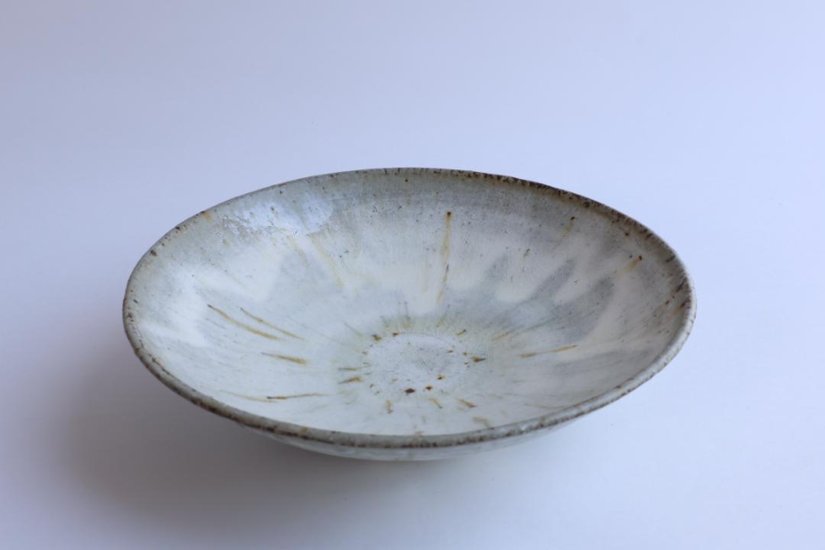 坪井俊憲　粉引鉢画像