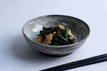 坪井俊憲　刷毛目粉引なます皿画像