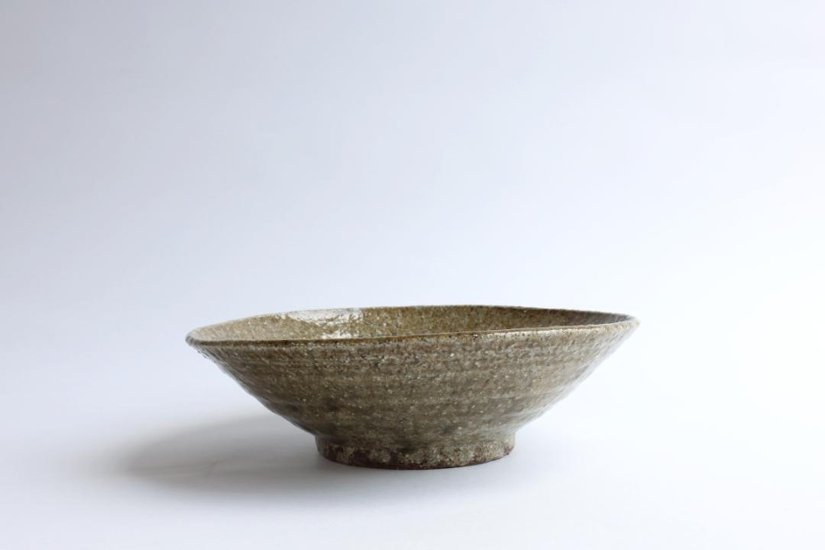 坪井俊憲　灰釉鉢画像