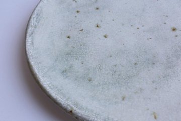 坪井俊憲　刷毛目台皿画像