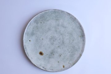坪井俊憲　刷毛目台皿画像