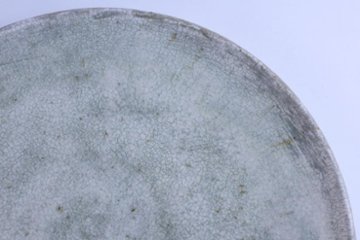 坪井俊憲　刷毛目台皿画像