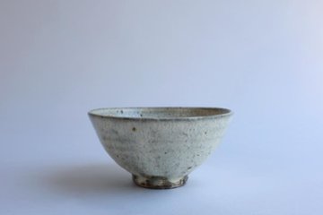 坪井俊憲　粉引飯碗画像
