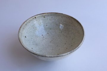 坪井俊憲　粉引飯碗画像