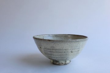 坪井俊憲　粉引飯碗画像