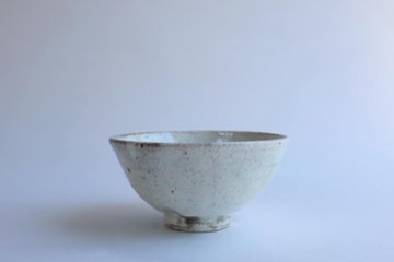 坪井俊憲　粉引飯碗画像