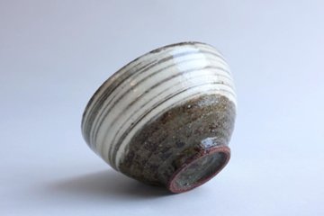 坪井俊憲　刷毛目飯碗画像