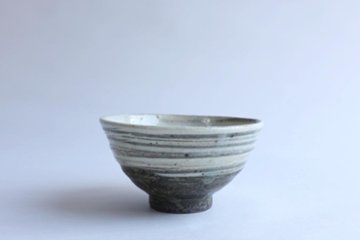 坪井俊憲　刷毛目飯碗画像