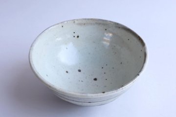 坪井俊憲　刷毛目飯碗画像
