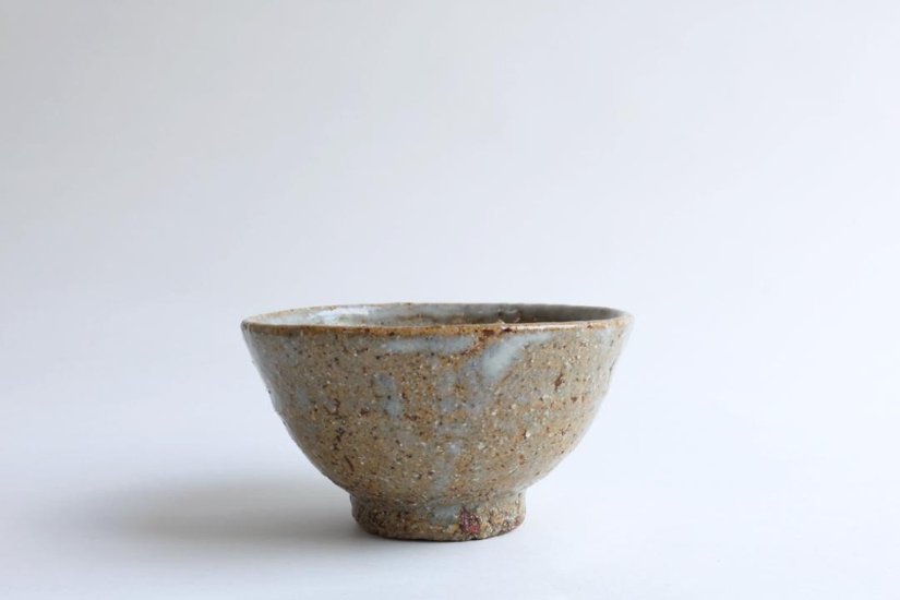 坪井俊憲　灰釉飯碗画像