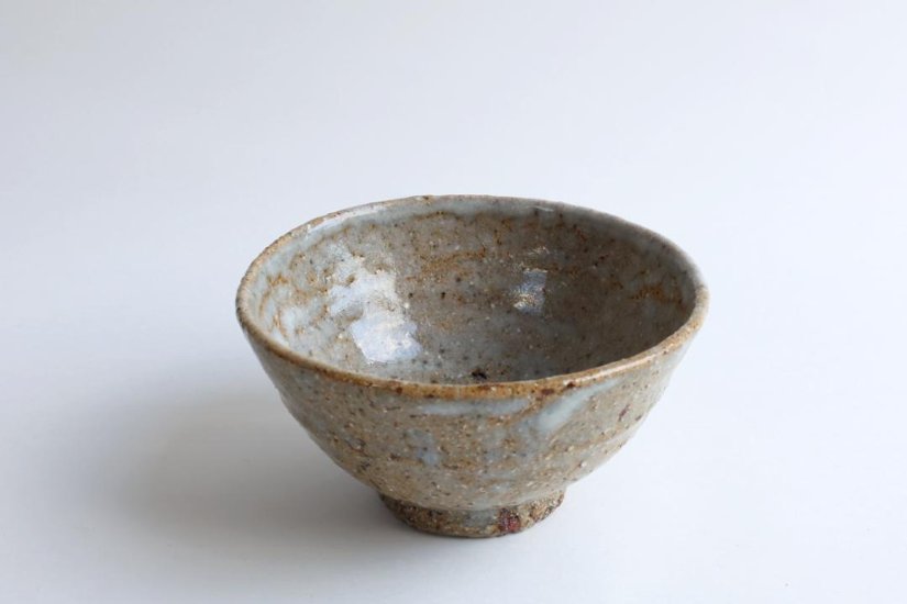 坪井俊憲　灰釉飯碗画像