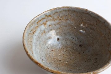 坪井俊憲　灰釉飯碗画像