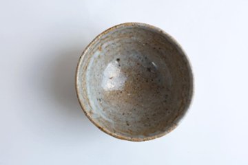 坪井俊憲　灰釉飯碗画像