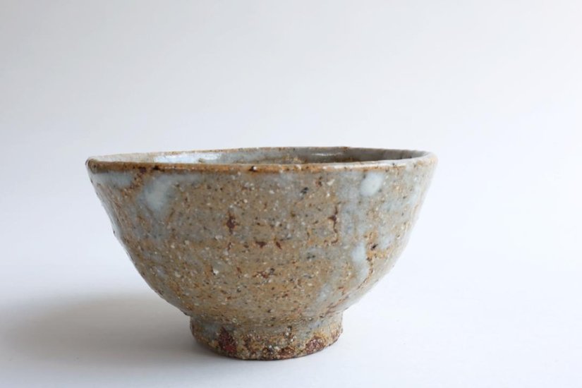 坪井俊憲　灰釉飯碗画像