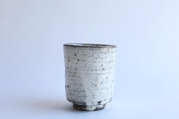 坪井俊憲　粉引湯呑画像